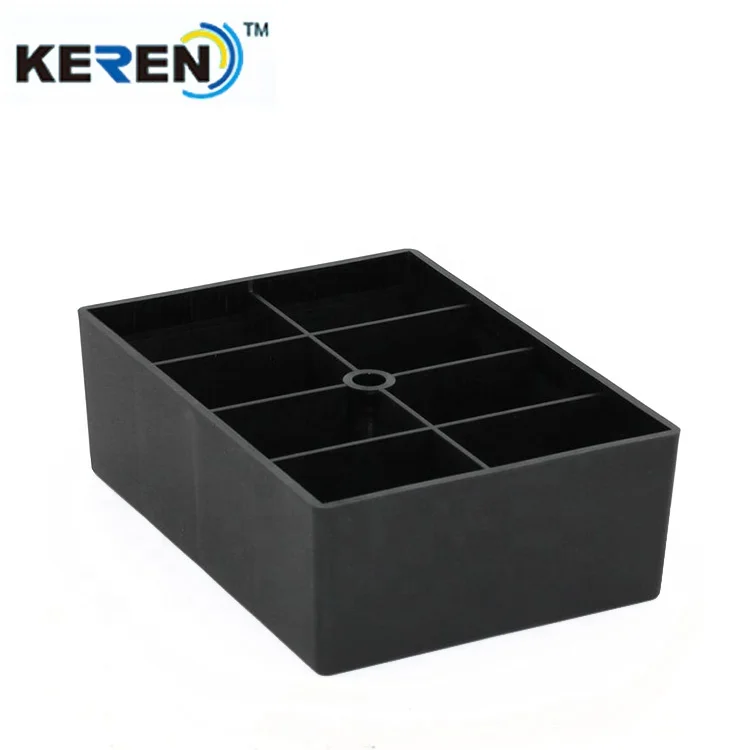 55mm Height Plastic Furniture Feet Adjustable Plastic Sofa Leg With Free Sample