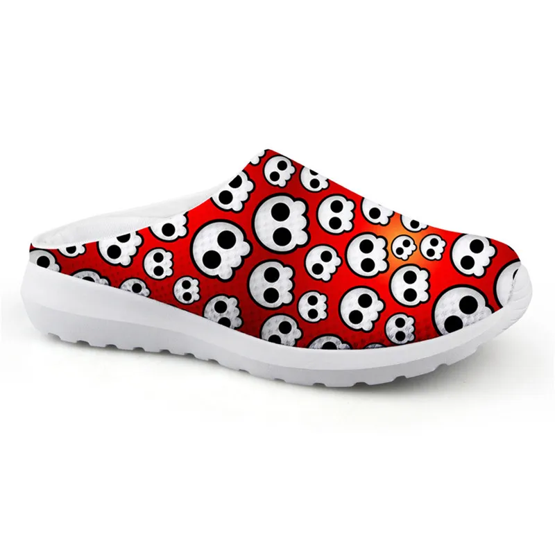 THIKIN Beautiful Pattern Print Hospital Clog Unisex Breathable Classic Clog Women Beach Aqua Clogs Shoes