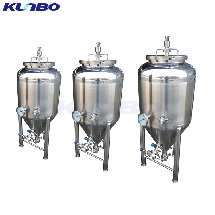 KUNBO Stainless Steel Homebrew Fermenter Home Beer Fermentation Tank