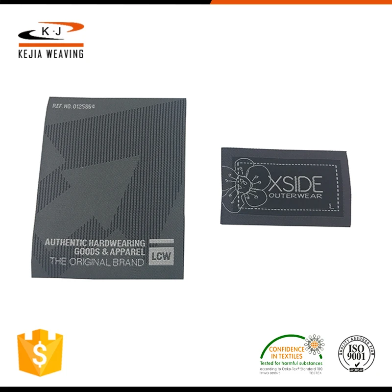 Wholesale Excellent Quality Garment Tags And Woven Label Woven Labels