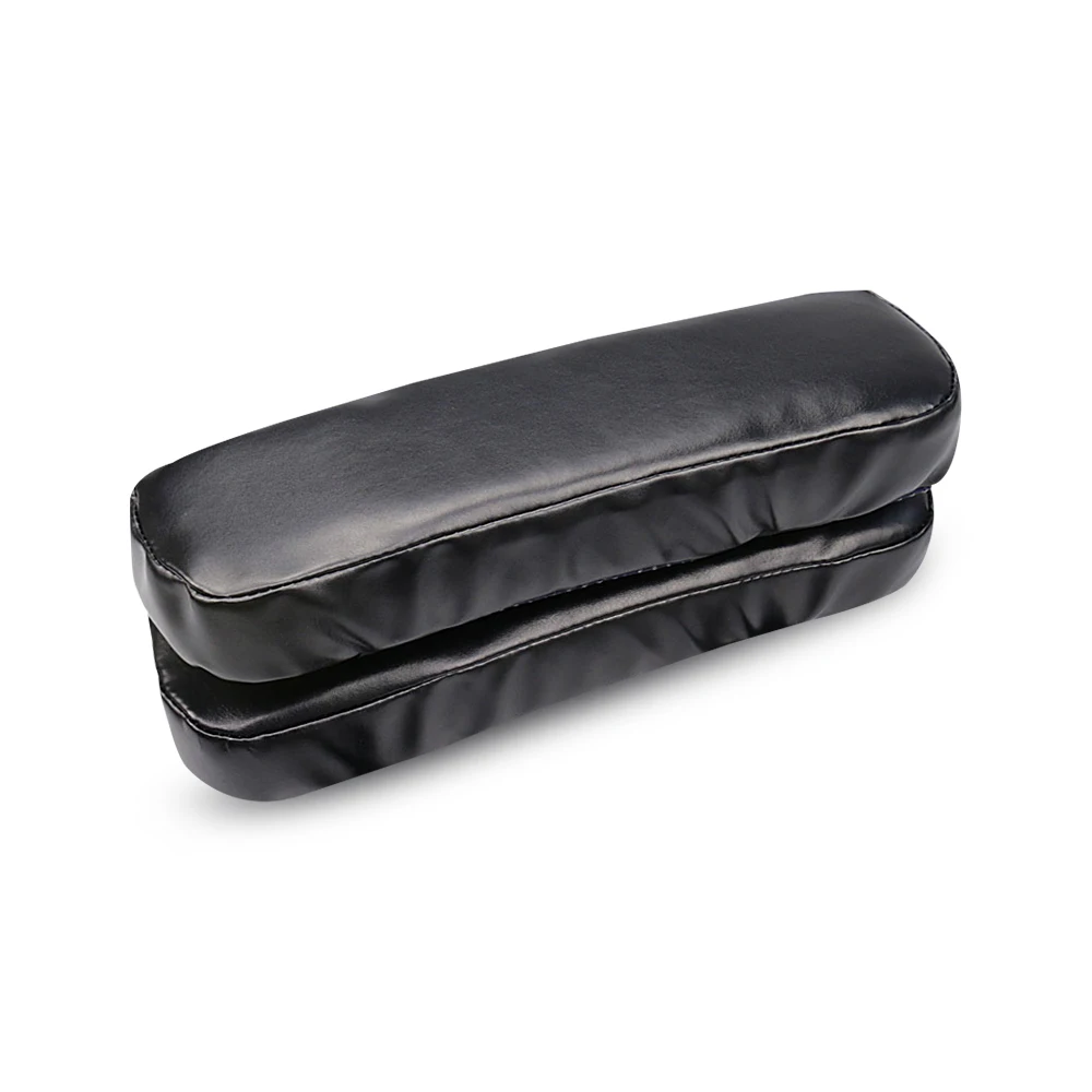 
New Chair Armrest Pads Memory Foam Elbow Pillow Support Arm Rest Covers PU Leather Armrest Chair Cushion Pads Elbow Relief 
