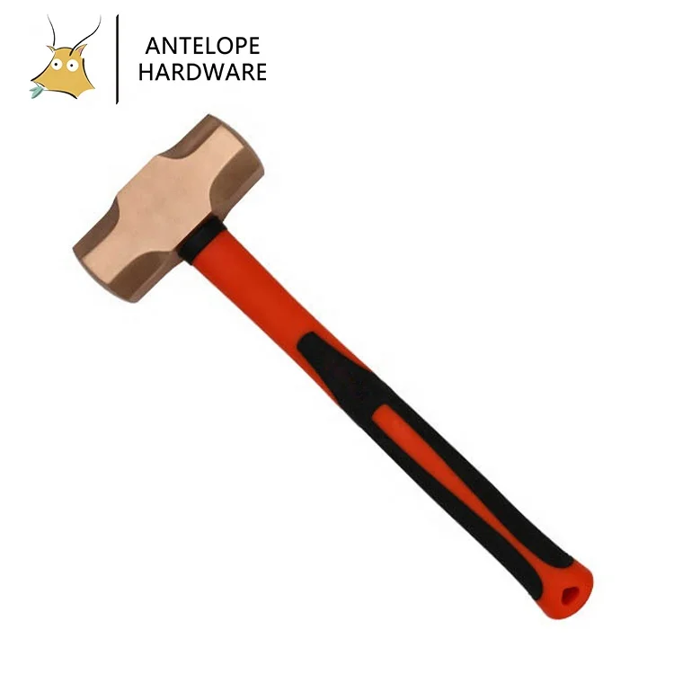 Серебряный Кованый Стальной деревянный шарик, ручка молотка, кувалда