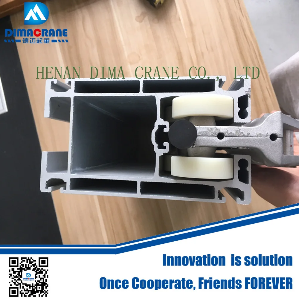 Top quality aluminum Ergonomic single beam KBK-C overhead bridge crane gold supplier