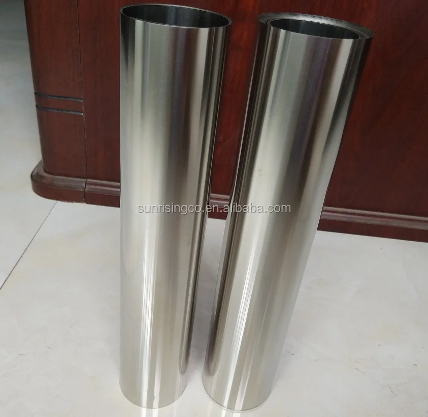 
ultra thin thickness titanium foil 