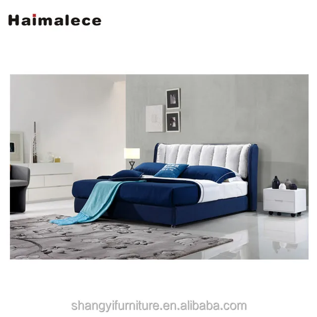 Двуспальная кровать, однотонная деревянная доска, кровать, цена кровати