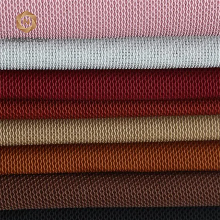 
factory 3D air mesh polyester mesh backpack fabric alibaba supplier moisture-wicking tulle 3d air birdeye mesh fabric 