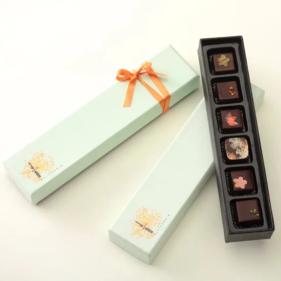 Luxury Chocolate Box,empty Chocolate Boxes with Lid Chocolate Packaging Food & Beverage Packaging Coated Paper Recyclable Accept