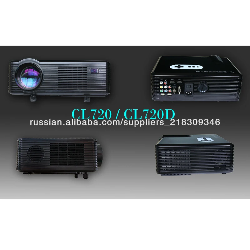 new sales video game projector built into TV speakers with multimedia interfaces LED lamp - for 50,000 hours