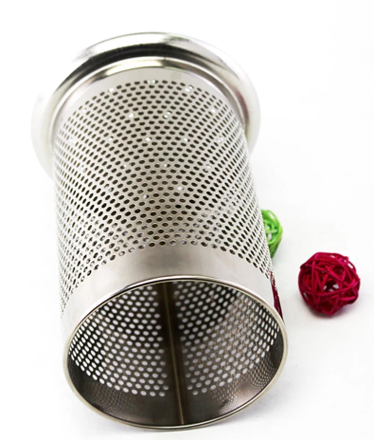 Chopstick Holder With Drain Holes  Circular Utensils Chopsticks Storage Holder
