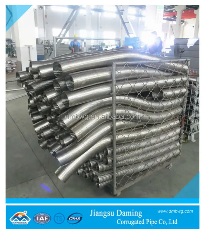 Гибкая Металлическая выхлопная труба для автомобиля