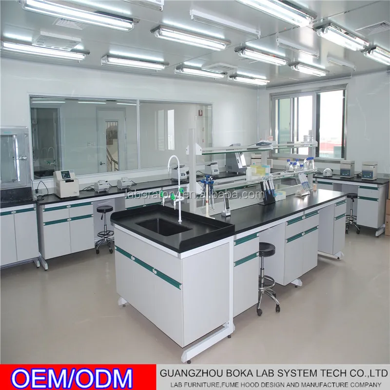Lab Steel Wood Science Laboratory Furniture Customized Design Lab Table