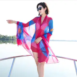 chiffon crepe print beach scarf shawl printing malaysia chiffon bubble printed beach shawl for women