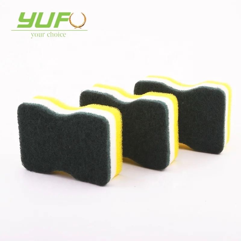 Different shapes soft kitchen wash cloth sponge (60563071222)