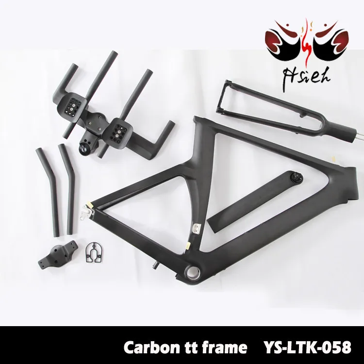 Ironman triathlon tt frame with full carbon fiber material