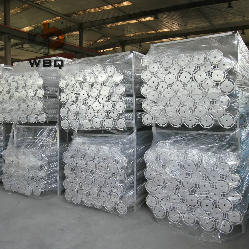 OEM factory supplier galvanized ground earth screw anchor for solar system, fence