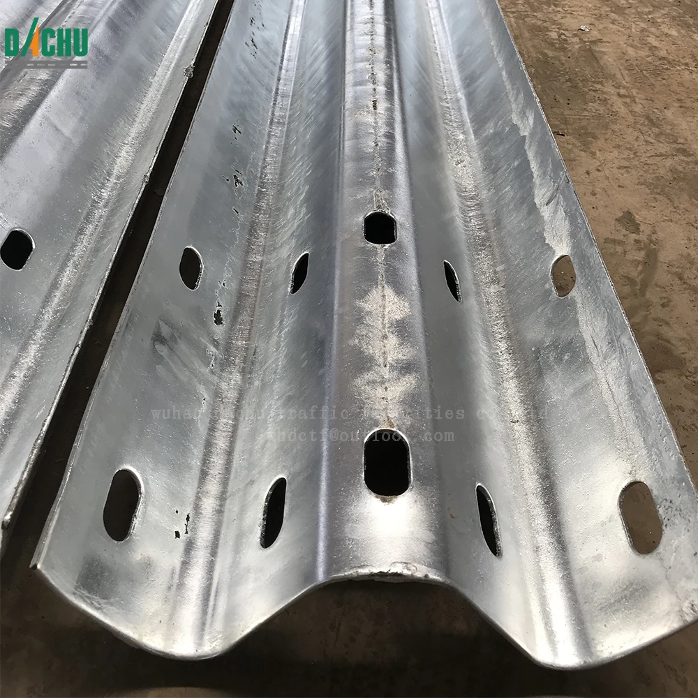 Galvanized Corrugated Steel W Beam Guardrail High Quality Guardrail Price Per Meter With Hot Sale