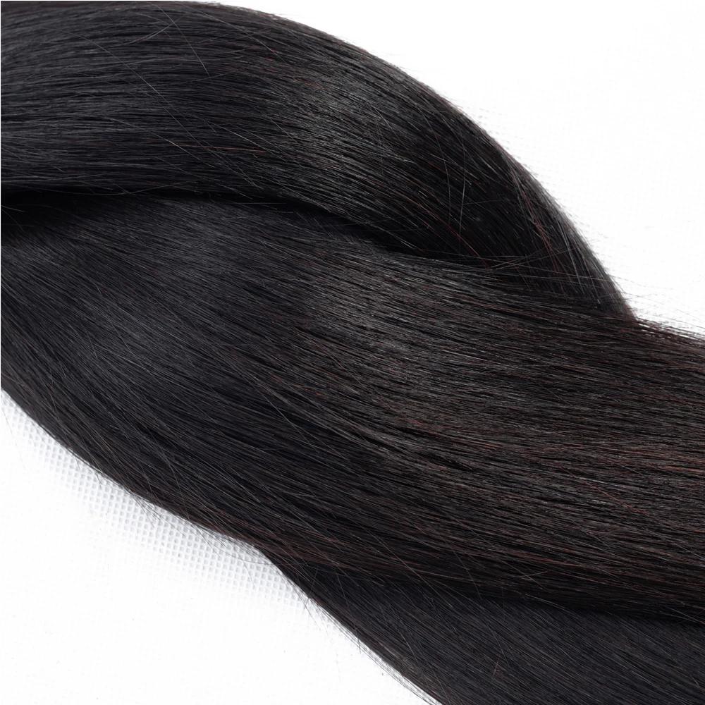 Супер красивые норковые шелковистые прямые волосы 3 пучка бразильских человеческих волос 100 грамм для женщин