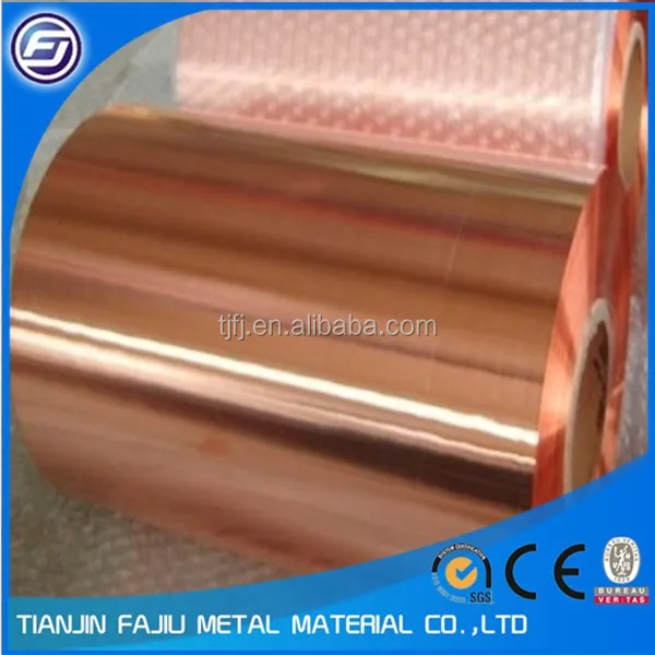 Лист для кровли из тонкой медной фольги