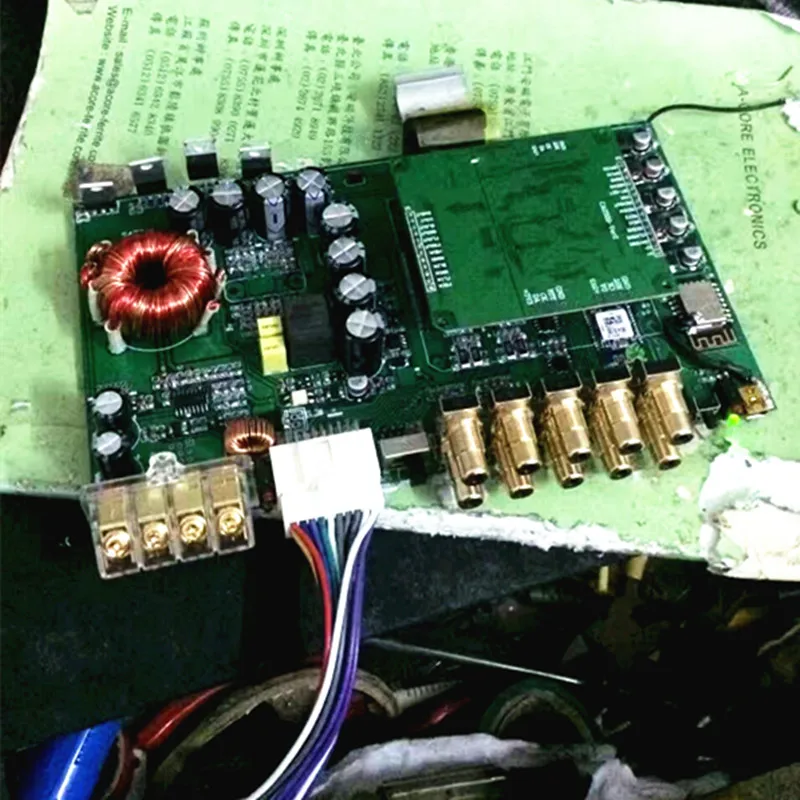 Factory Price 4-Channel DSP Car Audio Amplifier with Class A B D Crossovers Digital Signal Processor