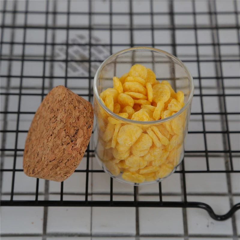 
Most Popular Food Storage Containers Glass Candy Jar Clear Glass Canisters With Airtight Wood/Bamboo Lid 