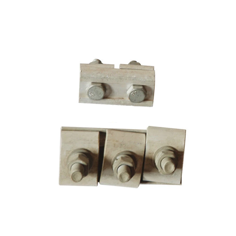 Cable Insulation Strain Clamp Bolt Type Overhead Line Fitting Connect Fitting Clamp Aluminium Alloy Cable Insulation Clamp