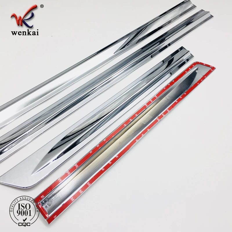 Car Exterior Accessories Chrome Plated ABS  For Infiniti QX50 2018  Side Door Mouldling Cover