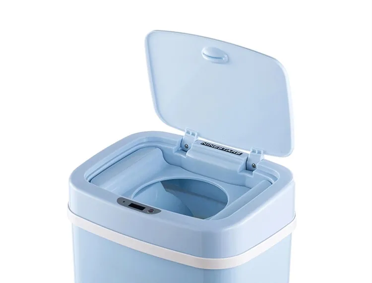 Smart Plastic touchless baby diaper pail sensor baby diaper trash can  with cover