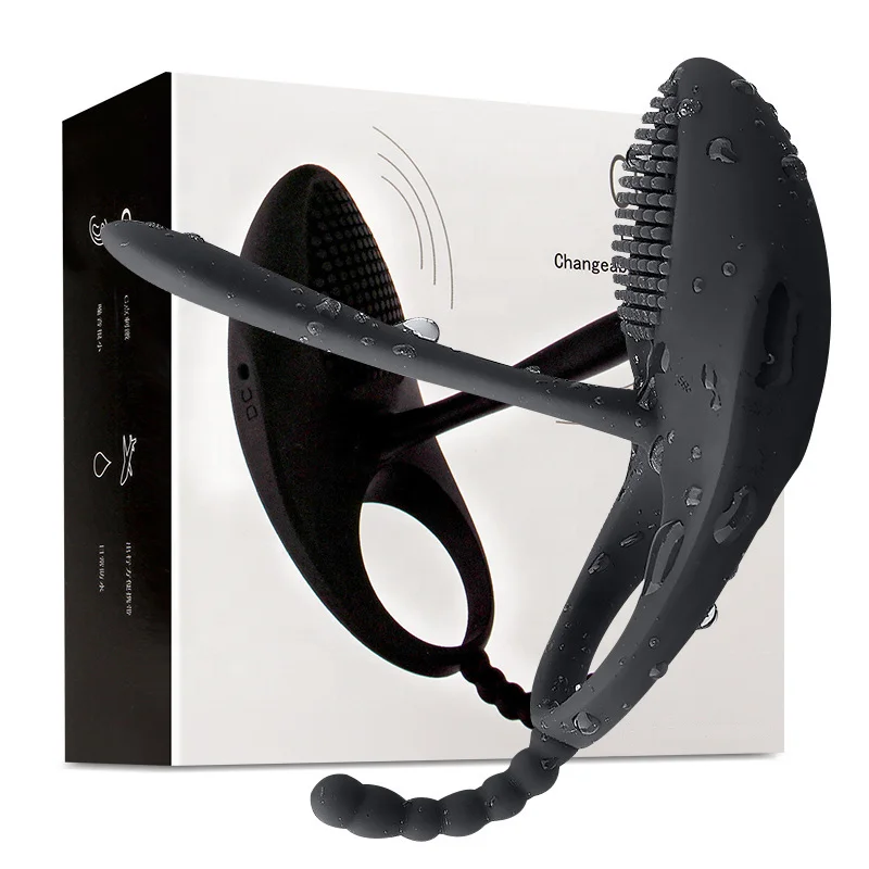 Vibrating Penis Ring Male Cock Ring 7 Speed G-spot Vibrator