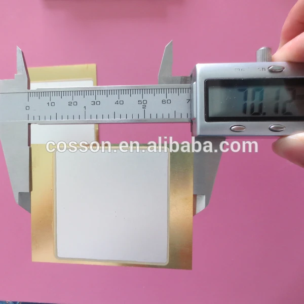 70 * 53 мм площадь пьезоэлектрический кристалл