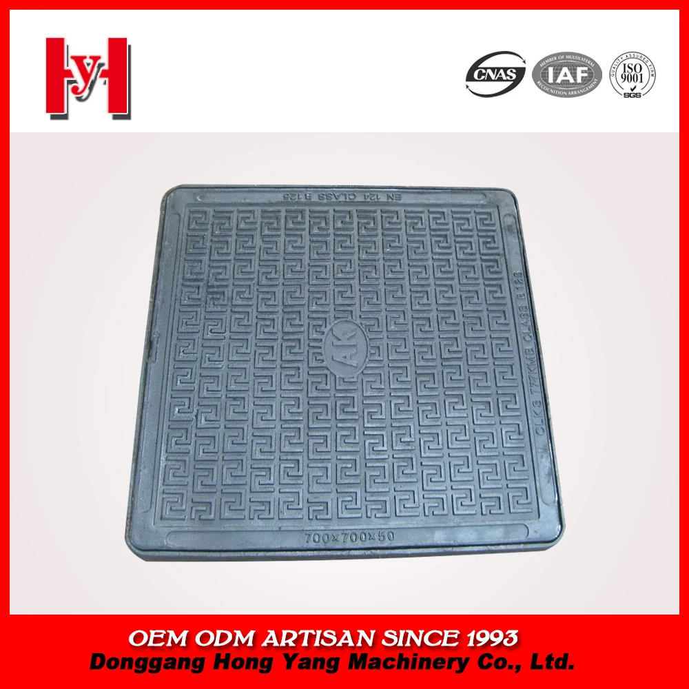 
Customized from casting foundry manhole cover en124 d400 