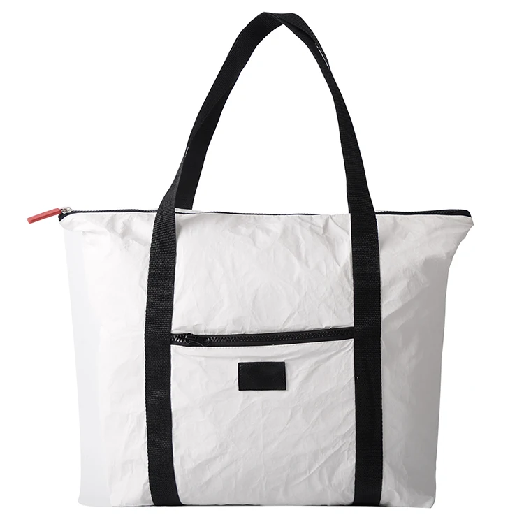 
Waterproof washable paper shopping handbag tyvek tote bag 