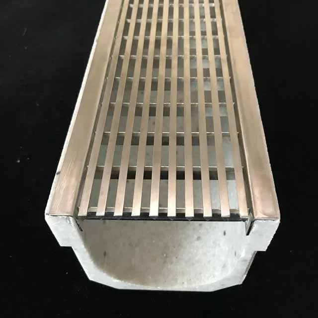 150mm wide linear stainless grating price for U channel