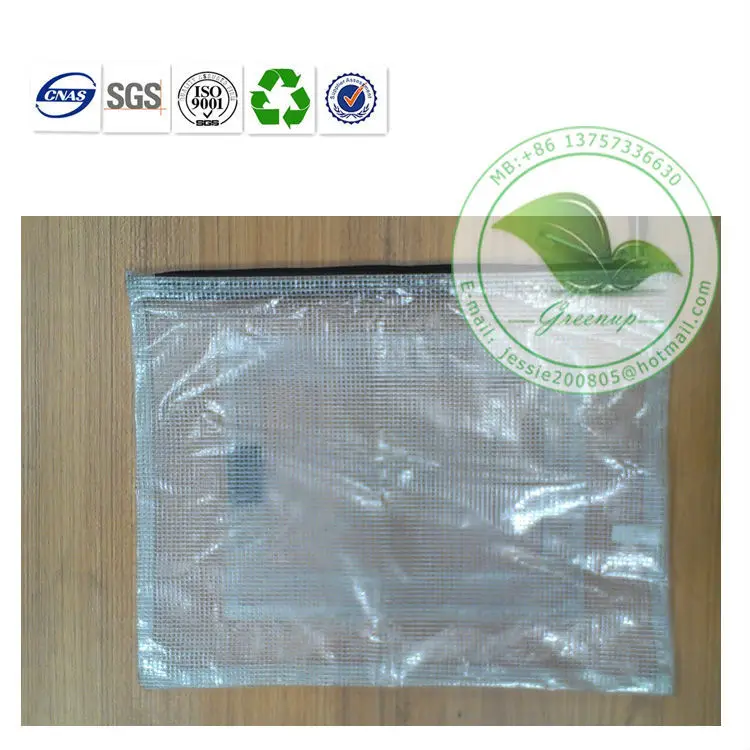 New Style Cheap Transparent PVC Zipper File Bag