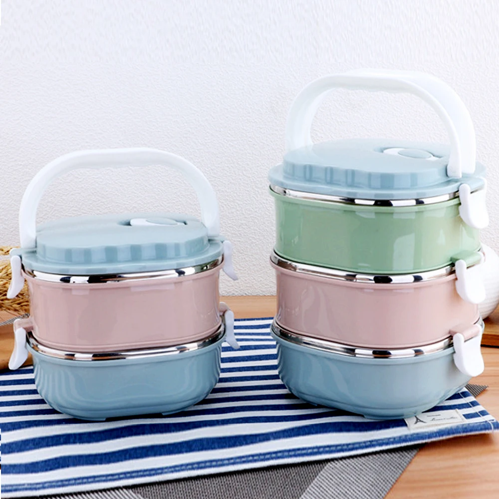 insulated lunchbox portable bento box stainless steel lunch box