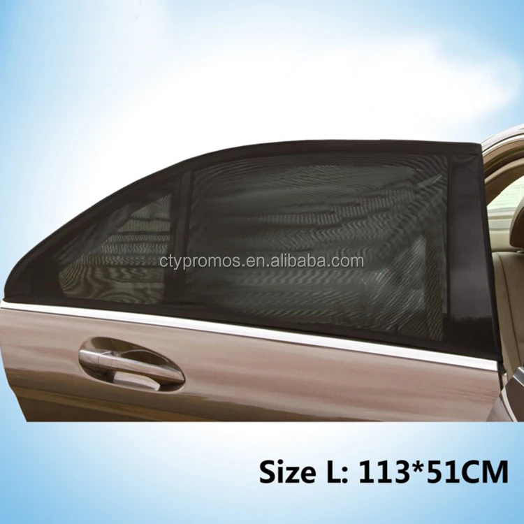 
Black Mesh Car Sunshade Cover Curtain For Side Window 