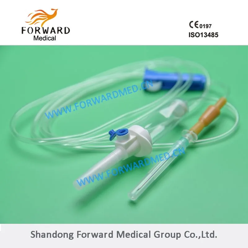 
disposable saline infusion set price 