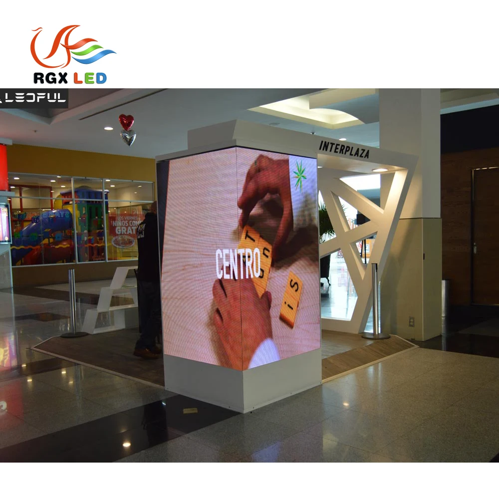 RGX indoor Cube LED display screen for column video wall P3 P4 P5