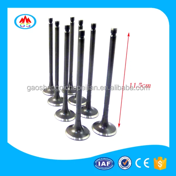 For Brilliance H220 H230 H530 H320 H330 bi metal engine valve with Competitive factory price