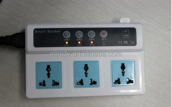 Smart switch gsm easy and low-cost to control remote appliances and Feeding the family pet via the GSM switch