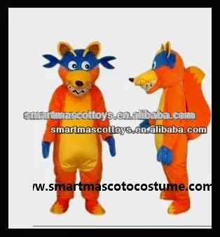 Высокое качество цена от производителя для взрослых swiper костюм талисмана плюшевых животных для взрослых swiper костюм