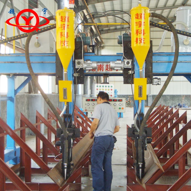 Manufacture Standard Automatic H Beam Production Line With Five Parts Euipments