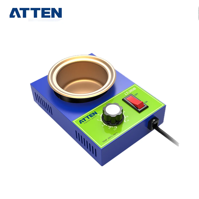 Оловянный паяльник без свинца ATTEN LT350B/LT380B, экологически чистый паяльник