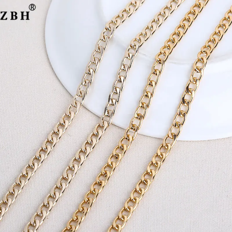 Decorative Fashion Jewelry Chain Gold Metal Chain For Bag Accessory