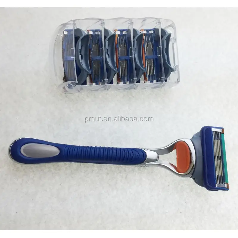  Бритвенные лезвия BL-LQ C3 новинка 2016 года 4 шт. 5 лезвий + 1 держатель для бритвы мужские бритвенные набор модной силы