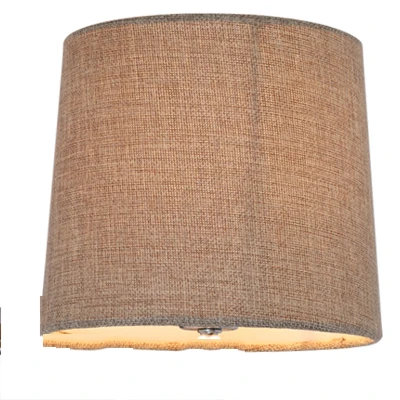 Traditional concise fashionable fabrics lampshade 6 lamp head chrome-plated living room bedroom hotel chandelier