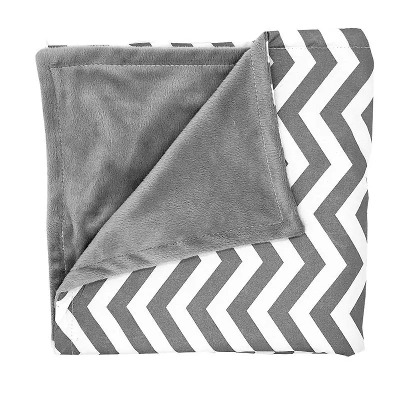 
Reversible Baby Coral Fleece Minky Blanket Infant Soft Minky Double Layer Dotted Blanket Kids Printed Minky Receiving Blankets 