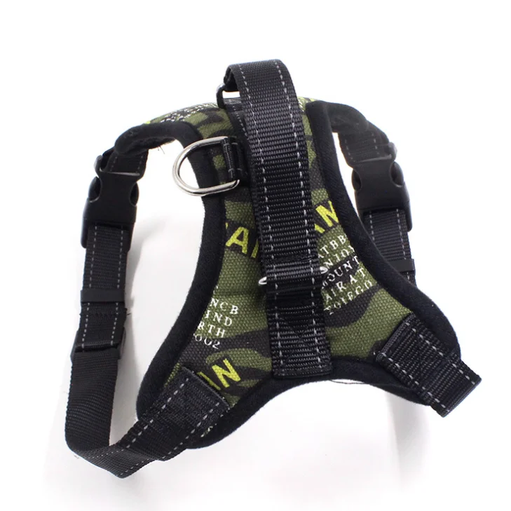 High Quality Outdoor Adventure Durable Adjustable No Pull Dog Harness