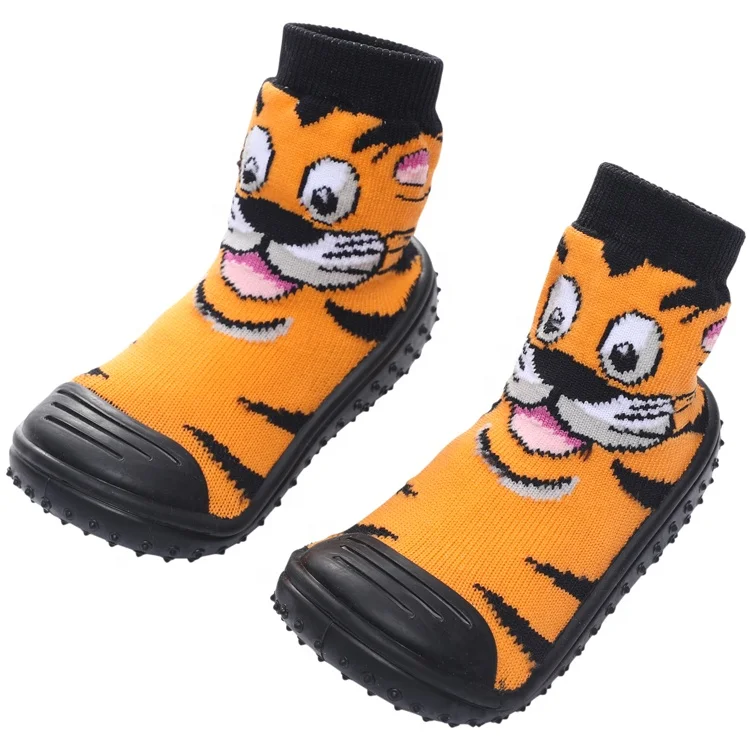 wholesale rubber sole baby boy gripper socks