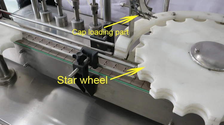 Automatic plastic ampoule filling and sealing machine with 10ml