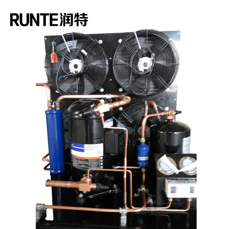 Система охлаждения части холодильного r22 низкая температура прокрутки компрессора